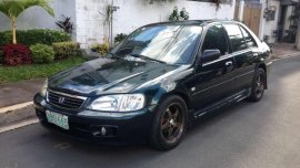 Honda City Type Z 2001 AT Green For Sale 