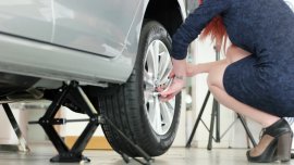 Why are small car tires more beneficial?