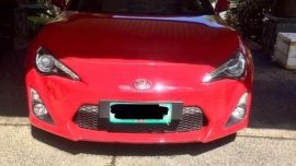 Fresh Toyota 86 Red 2013 AT Coupe For Sale 