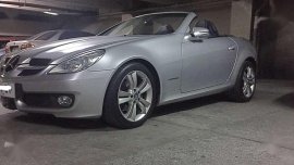 2008 Mercedes Benz slk 2 door convertible top down for sale