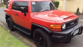 2015 TOTOTA FJ Cruiser AT Red SUV For Sale 