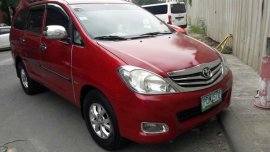 Toyota Innova E model 2011 FOR SALE