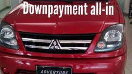 Brand new Mitsubishi Adventure GLX MT 2018