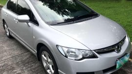 Honda Civic 1.8S AT 2008 Silver For Sale 