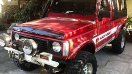Suzuki Samurai 1.3L 4X4 MT 1993 Red For Sale 