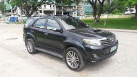 2013 Toyota Fortuner 4x2 2.5 AT Black For Sale 