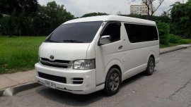 2007 Toyota Hiace Grandia GL MT White For Sale 
