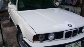 BMW E34 525i AT White Sedan For Sale 
