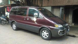 Hyundai Starex 1998 MT Red Van For Sale 