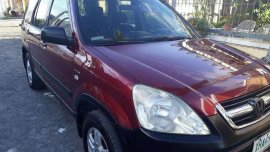 Honda CRV Manual 2002 Red SUV For Sale 