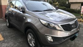 2012 Kia Sportage Manual 2.0 Gas Silver for sale