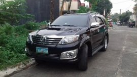 2014 Toyota Fortuner G Manual Black For Sale 