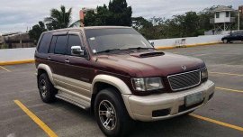 2002 Isuzu Trooper Diesel SUV Red For Sale 