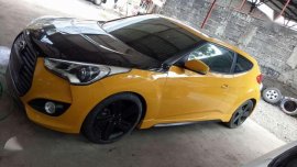 Hyundai Veloster Turbo 2013 AT Yellow For Sale 