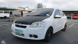 2012 Chevrolet Aveo BASE MT Gas White For Sale 