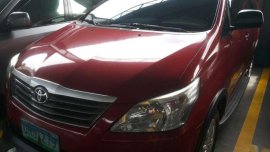 2013 Toyota Innova Diesel MT Red SUV For Sale 