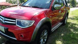 Mitsubishi Strada Gls 4X4 2010 MT Red For Sale 