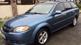 Chevrolet Optra VGiS Wagon 2009 Blue For Sale 