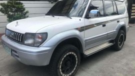 1998 Toyota Land Cruiser Prado 4x4 AT White For Sale 