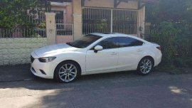 Fresh Mazda 6 2015 AT White Sedan For Sale 