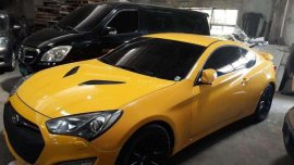 2013 Hyundai Genesis Coupe 2.0L Yellow For Sale 
