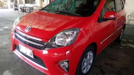 2015 Toyota Wigo G Variant Automatic Red For Sale 