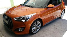 Hyundai Veloster 2016 Automatic Orange For Sale 