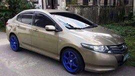 Honda City 2009 i-VTEC MT Beige For Sale 