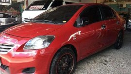 Toyota Vios 1.3J 2012 Model MT Red Sedan For Sale 