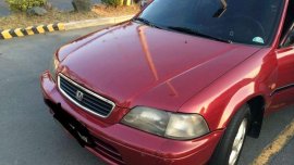 Honda City Automatic 1998 Red Sedan For Sale 