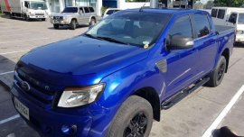 2014 Ford Ranger XLT MT Blue Pickup For Sale 