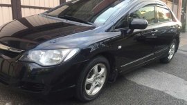 2007 Honda Civic 1.8V Matic Black Sedan For Sale 