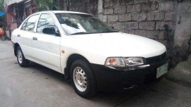1997 Mitsubishi Lancer Pizza Pie White For Sale 