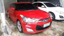 2012 Hyundai Veloster AT Red Coupe For Sale 