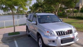 Toyota Land Cruiser 2008 Gasoline Automatic Silver for sale