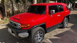 2015 Toyota FJ Cruiser AT Red SUV For Sale 
