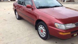 Toyota Corolla Gli 1993 MT Red Sedan For Sale 