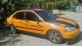 Honda Civic Vti Vtec 2001 AT Yellow For Sale 