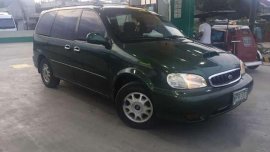 Kia Carnival LS Manual 2000 Green For Sale 