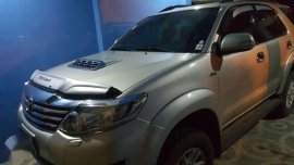 2013 Toyota Fortuner Diesel Silver SUV For Sale 
