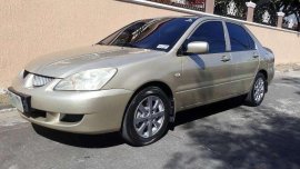 2008 Mitsubishi Lancer 1.6L CVT AT Gold Beige FOR SALE