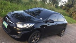 Hyundai Accent 1.4L Manual 2012 Black For Sale 