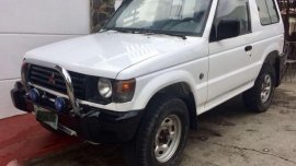Mitsubishi Pajero 3dr 4x4 Diesel White For Sale 