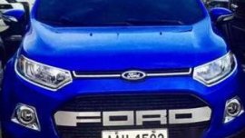Ford Ecosport  2014 AT Blue SUV For Sale 