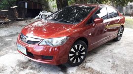 2009 Honda Civic FD 1.8V AT Red Sedan For Sale 