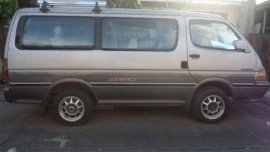 Toyota HiAce Super Custom 1983 AT Silver Van For Sale 