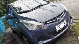 Hyundai Eon 2017 Manual Blue Hb For Sale 