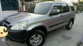 Honda CRV i-VTEC 2003 SIlver SUV For Sale 