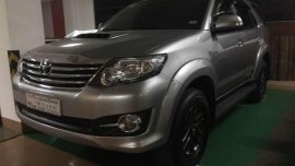 Toyota Fortuner 2015 4x2 G Diesel Gray SUV For Sale 