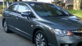 Honda Civic FD 1.8s 2010 MT Gray Sedan For Sale 